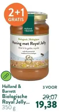 Holland & Barrett Biologische Royal Jelly Honing aanbieding