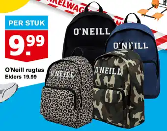 Hoogvliet O'Neill rugtas aanbieding