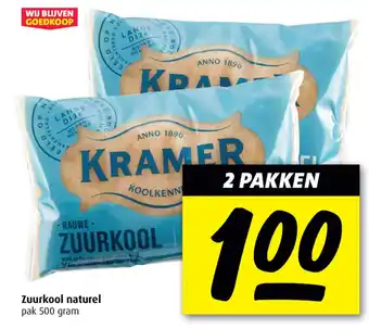 Boni Zuurkool naturel aanbieding