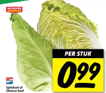 Boni Spitskool of Chinese kool aanbieding
