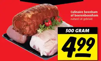 Boni Culinaire beenham of boerenbeenham aanbieding