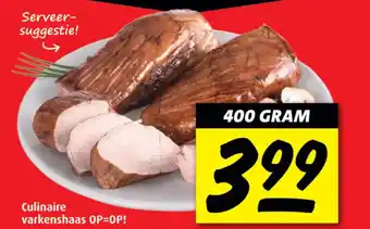 Boni Culinaire varkenshaas aanbieding