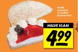 Boni Vanille roomvlaai of aardbei bavaroisvlaai aanbieding