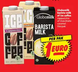 Boni Globemilk barista milk of ice coffee aanbieding