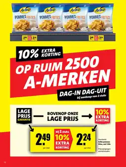 Boni Aviko pommes frites aanbieding