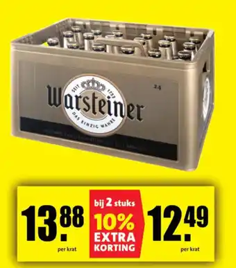 Boni Warsteiner aanbieding