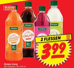 Boni Slimpie siroop aanbieding