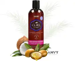 Bol.com Hask Shampoo Curl Care Moisturizing Shampoo - Vitamine E - Anti-pluis - Voor de perfecte krul aanbieding