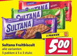 Nettorama Sultana Fruitbiscuit aanbieding