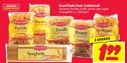 Nettorama Grand'Italia Pasta Tradizionali aanbieding