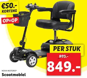 Lidl Nova motors Scootmobiel aanbieding