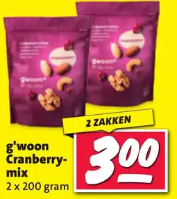Nettorama g'woon Cranberry- mix aanbieding