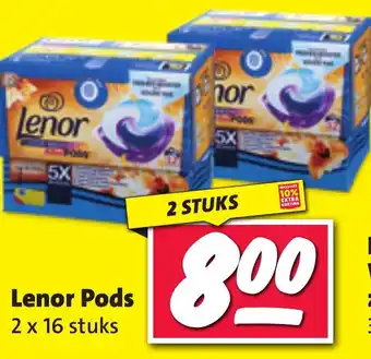 Nettorama Lenor Pods aanbieding