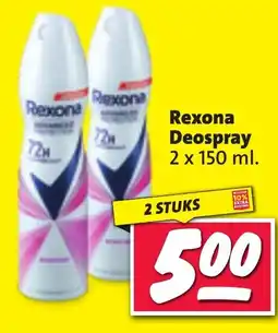 Nettorama Rexona Deospray aanbieding