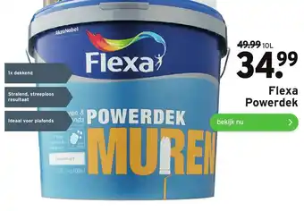 GAMMA FLEXA Powerdek 10L aanbieding