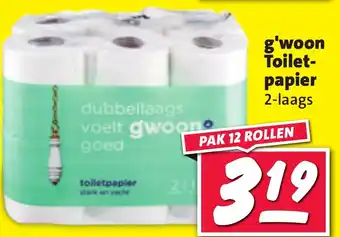 Nettorama g'woon Toilet-papier aanbieding