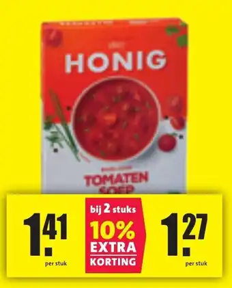 Nettorama HONIG TOMATEN SOFP aanbieding