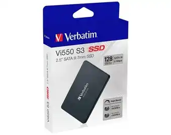 Bol.com Verbatim VI550 S3 128 GB SSD harde schijf (2.5 inch) SATA 6 Gb/s Retail 49350 aanbieding