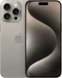 Amazon Apple iPhone 15 Pro Max (256 GB) - Naturel titanium aanbieding