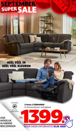 Seats and Sofas 2-Hoek-2 FERNANDO aanbieding