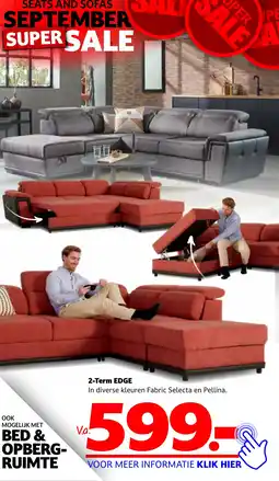 Seats and Sofas 2-Term EDGE aanbieding