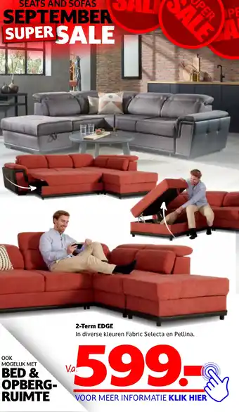 Seats and Sofas 2-Term EDGE aanbieding
