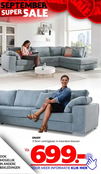 Seats and Sofas ENJOY aanbieding