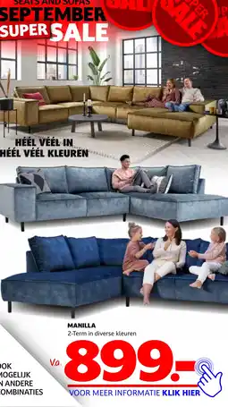 Seats and Sofas MANILLA aanbieding
