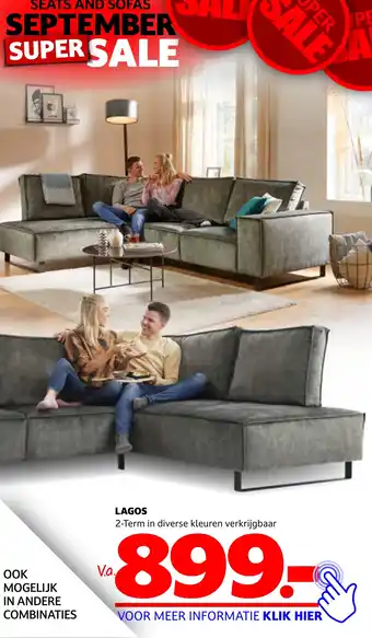 Seats and Sofas LAGOS aanbieding