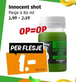Poiesz Innocent shot aanbieding