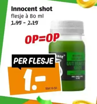 Poiesz Innocent shot aanbieding
