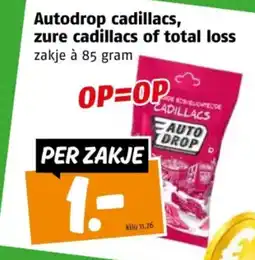 Poiesz Autodrop cadillacs, zure cadillacs of total loss aanbieding