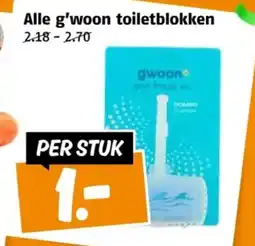 Poiesz Alle g'woon toiletblokken aanbieding