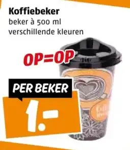 Poiesz Koffiebeker aanbieding