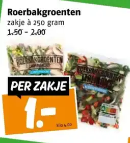 Poiesz Roerbakgroenten aanbieding