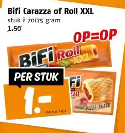 Poiesz Bifi Carazza of Roll XXL aanbieding