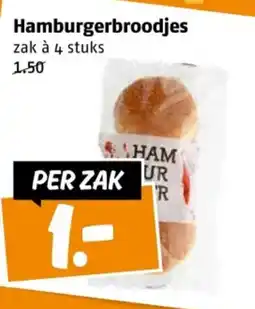 Poiesz Hamburgerbroodjes aanbieding