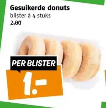Poiesz Gesuikerde donuts aanbieding