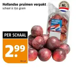 Poiesz Hollandse pruimen verpakt aanbieding