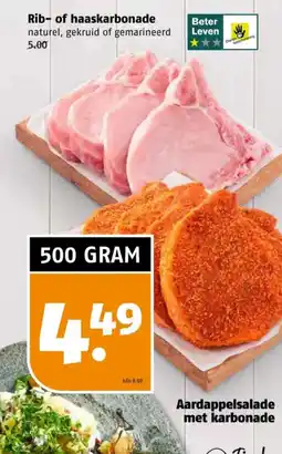 Poiesz Rib of haaskarbonade aanbieding