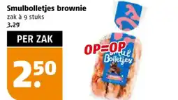 Poiesz Smulbolletjes brownie aanbieding