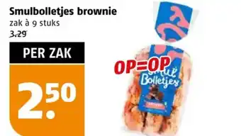 Poiesz Smulbolletjes brownie aanbieding