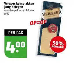 Poiesz Vergeer kaasplakken jong belegen aanbieding