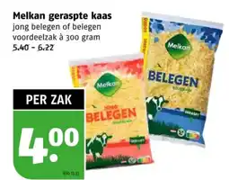 Poiesz Melkan geraspte kaas aanbieding