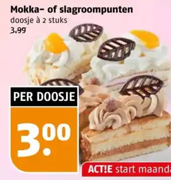 Poiesz Mokka of slagroompunten aanbieding