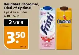 Poiesz Houdbare Chocomel, Fristi of Optimel aanbieding