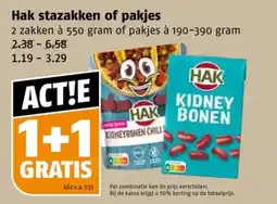 Poiesz Hak stazakken of pakjes aanbieding