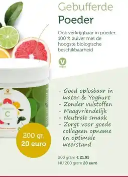 De Rode Pilaren Gebufferde Poeder aanbieding