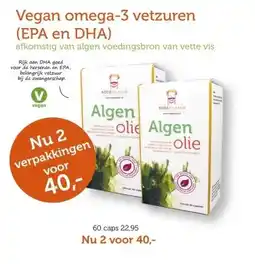 De Rode Pilaren Vegan omega-3 vetzuren (EPA en DHA) aanbieding