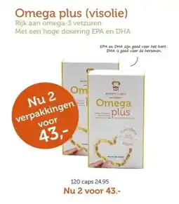 De Rode Pilaren Omega plus (visolie) aanbieding
